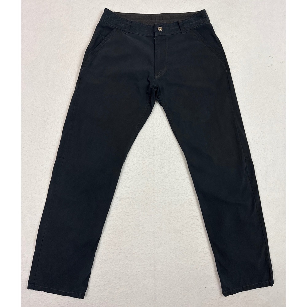 Kuhl Slax Pants Mens 32x32 Black Klassik Fit Stretch Hiking Chino Trousers